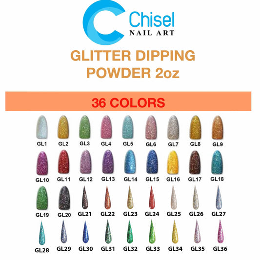 Chisel Glitter 1-36 Whole line