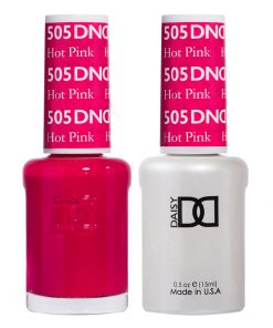 DND505 Hot Pink #505 – A burning hot neon pink with warm undertones