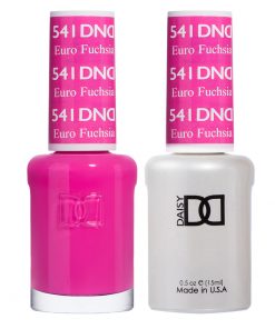 DND541 Euro Fuchsia #541 – A vivid neon hot pink with blue undertones