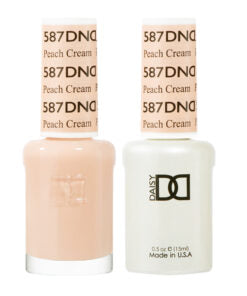 DND587 Peach Cream #587 – A soft and creamy buttery yellow nude