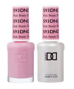 DND593 Pink Beauty #593 – A cheerful mid-tone pink with white undertones