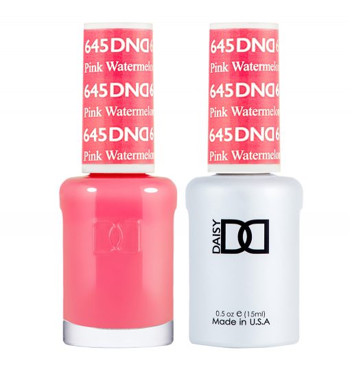 DND645 Pink Watermelon #645 – A dreamy juicy pink with a creamy finish