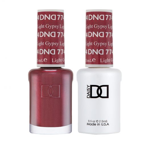 DND774 Gypsy Light #774 – A bold red with pink undertones shimmer