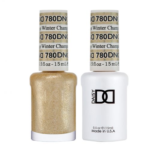 DND780 Champagne Winter #780 – A warm champagne-toned gold shimmer